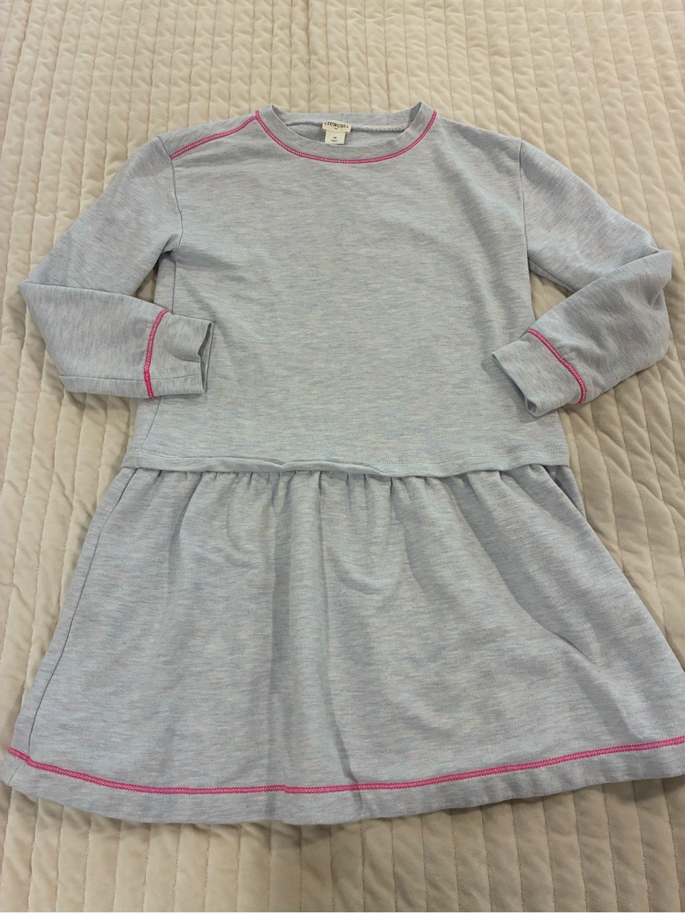 Crewcuts Girls Sweatshirt Dress Size 10